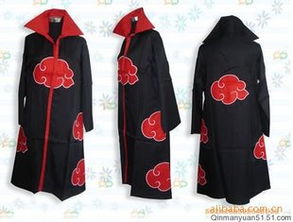 火影忍者鼬的曉組織披風(fēng) 動漫cosplay服裝的魅力